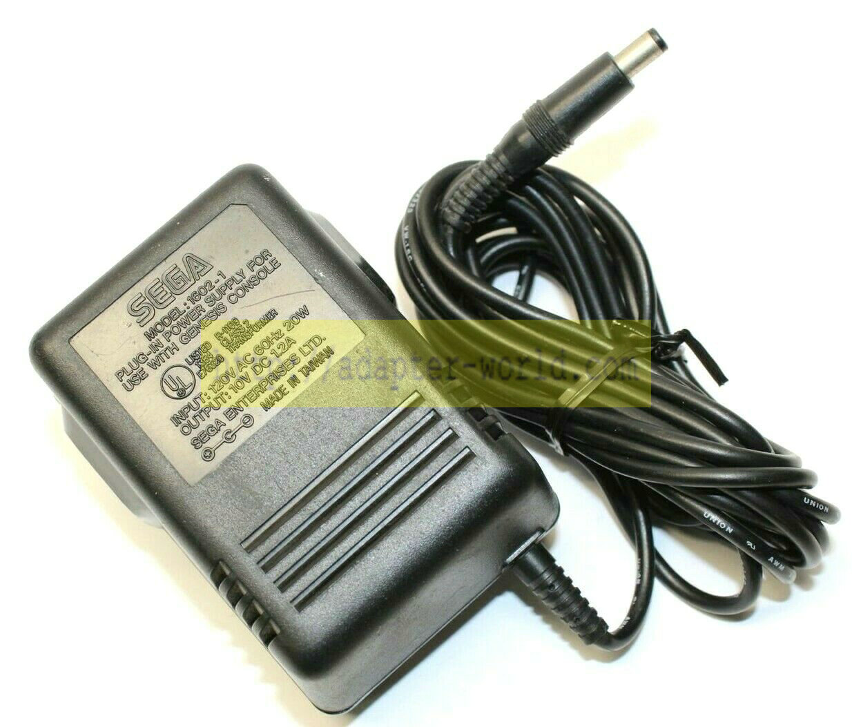 *Brand NEW*SEGA 1602-1 Genesis Plug-In 10V DC 1.2A Transformer Adapter Power Supply